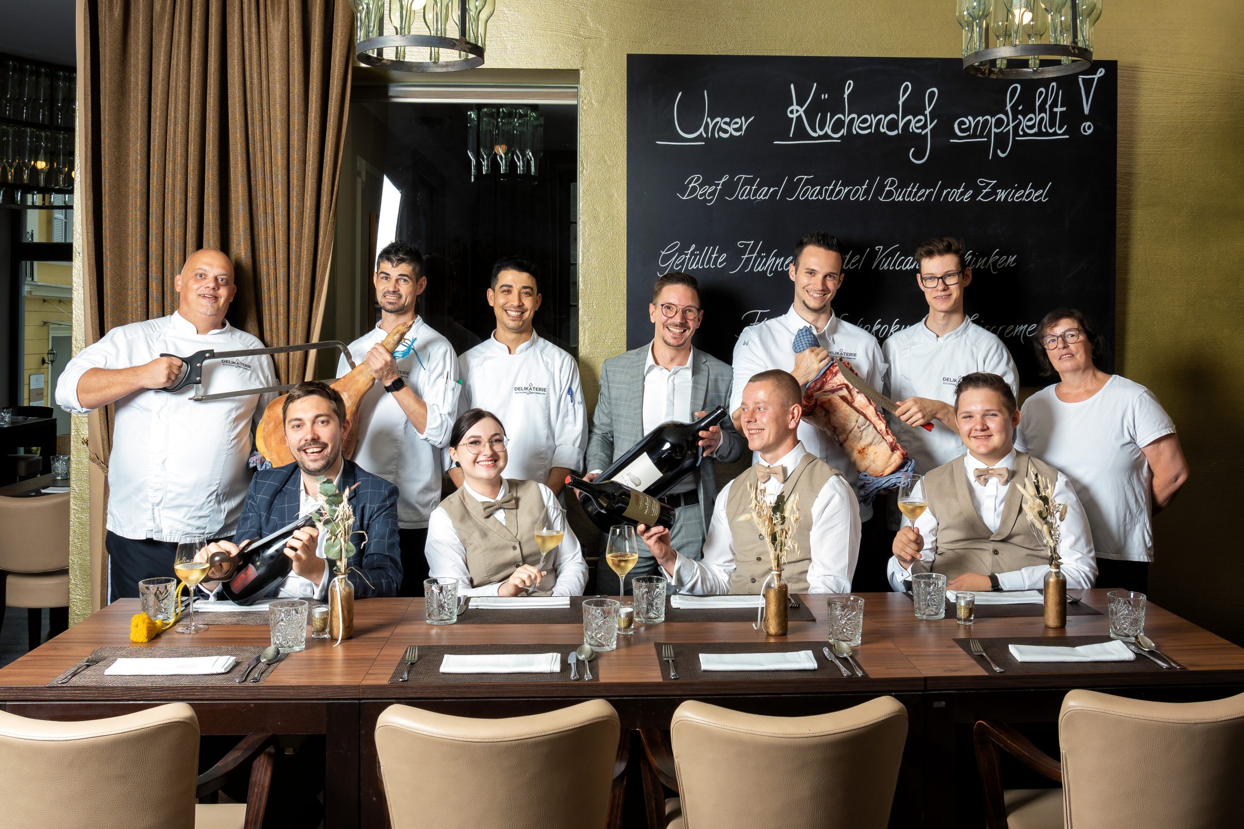 Das Team der Delikaterie freut sich auf das 10-Jahre-Jubiläum.